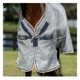 product variation HORSEWARE IRELAND Rambo Protector Silver/Navy/White/Beige Fly Sheet (AFANMQ-IBWT) image
