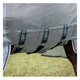 product variation HORSEWARE IRELAND Rambo Protector Integrated Silver/Navy/White/Beige Fly Sheet (AFANMS-IBWT) image
