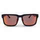 product variation Matte Black Wood/Polarized Gray & Red Mirror image