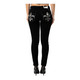 product variation MISS ME Womens Fleur De Colby Saddle Stitch Mid-Rise 29L Skinny Jeans (M9346S) image