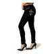 product variation MISS ME Womens Fleur De Colby Saddle Stitch Mid-Rise 29L Skinny Jeans (M9346S) image