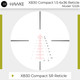 product variation HAWKE XB30 Compact 1.5-6x36 SR 250-450fps Crossbow Scope (12226) image