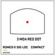 product variation SIG SAUER Romeo-X SIG-LOC Compact 3 MOA Red Dot Sight (SORX1630) image