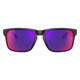 product variation OAKLEY Holbrook Sunglasses w/ Matte Black Frame and Red Iridium Lens (OO9102-36) image