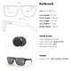 product variation OAKLEY Holbrook Sunglasses w/ Matte Brown Tortoise Frame and Prizm Black Lens (OO9102-F455) image