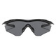 product variation OAKLEY M2 Frame XL Sunglasses with Polished Black Frame and Grey Lens (OO9343-01) image
