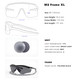 product variation OAKLEY M2 Frame XL Sunglasses with Polished Black Frame and Grey Lens (OO9343-01) image