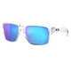 product variation OAKLEY Holbrook XL Sunglasses with Polished Clear Frame and Prizm Sapphire Polarized Lens (OO9417-0759) image