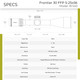 product variation HAWKE Frontier 30 FFP 5-25x56 Mil Pro Reticle Riflescope (18540) image
