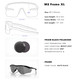 product variation OAKLEY M2 Frame XL Sunglasses with Matte Black Frame and Prizm Black Polarized Lens (OO9343-1945) image
