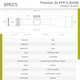 product variation HAWKE Frontier 34 FFP 5-30x56 Mil Pro Ext Reticle Riflescope (18640) image