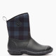 product variation MUCK BOOT Womens Muckster II Black/Gray Plaid Mid Boots (WM2-1PLD-Black) image