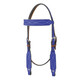 product variation CIRCLE Y Marfa Lights Suede Browband Royal Headstall (1070-10-AK) image