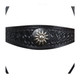 product variation CIRCLE Y Dark Rider Shaped Spider Browband Headstall (1075-12-AB) image