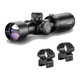 product variation HAWKE XB1 Vari-Speed 1.5-5x32 IR Crossbow Scope with Match Mount 1in Medium Weaver Scope Rings (12221+22113) image