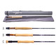 product variation TFO Solution Fly Rod Temple Fork Outfitters Fast Action Fly Fishing Rod 8ft 3wt 4pc | A Handle image