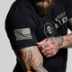 product variation BORN PRIMITIVE Men's Tactical Black Brand Tee (31011-000) image