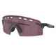 product variation OAKLEY Men's Encoder Strike Vented Matte Grey Smoke Frame/Prizm Road Black Lenses Sunglasses (OO9235-1039) image