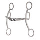 product variation CLASSIC EQUINE Carol Goostree Delight Shank Gag Barrel Bit with Thick Bar Chain (GTDBIT31) image