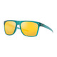 product variation OAKLEY Leffingwell Matte Artic Surf Frame/Prizm 24K Polarized Lenses Sunglasses (OO9100-657) image