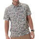 product variation Burlebo men's performance polo, UPF 50 moisture wicking golf and outdoor shirt Classic Deer Camo image