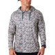 product variation Burlebo men's Classic Deer Camo performance hoodie, UPF 50 moisture wicking pullover  image
