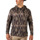 product variation Burlebo men's Midland Camo performance hoodie, UPF 50 moisture wicking pullover  image