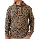 product variation Burlebo men's Gauge Camo thermal waffle knit pullover hoodie image