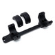 product variation DNZ Game Reaper 1in Medium Black 1-Piece Scope Mount for Remington Model 7/600 (62700) image