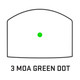product variation SIG SAUER Romeo-RS Compact 3 MOA Green Dot Reticle Black Reflex Sight (SOR02180) image