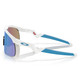 product variation OAKLEY Youth Resistor Polished White Frame/Prizm Sapphire Lenses Sunglasses (OJ9010-0723) image