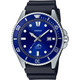 product variation CASIO Men's Blue Dive Watch with Black Resin Strap (MDV106B-2AV) image
