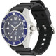 product variation CASIO Men's Blue Dive Watch with Black Resin Strap (MDV106B-2AV) image