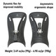 product variation SPARK R&D Surge Asym Rip N Flip Black Splitboard Bindings Highback (AC236) image