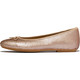 product variation FITFLOP Women's Delicato Bow Sequin Classic Beige Ballet Flats (E6T-B41) image