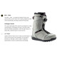 product variation HEAD REV BOA Coiler Stone Snowboard Boots (353435) image