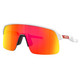 product variation OAKLEY Men's Sutro Lite Sunglasses w/ Matte White Frame and Prizm Ruby Lens (OO9463-1839) image