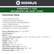 product variation KONUS KonusPro 2-7x32 Black 30/30 Reticle Riflescope (7260) image