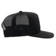 product variation HOOEY Lone Star Black 5-Panel Trucker Hat with Red/White Patch (LS011T-BK) image