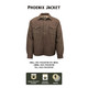 product variation OUTBACK TRADING Men's Phoenix Brown Jacket (29881-BRN) image