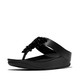 product variation FITFLOP Women's Rumba Beaded All Black Toe-Post Sandals (B5R-090) image