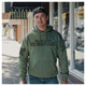 product variation GRUNT STYLE Unisex HR Nightmare Military Green Hoodie (GS7669) image