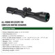 product variation KONUS Glory 2-16x50mm 30mm Zoom Illuminated German-4 Reticle Riflescope (7188) image