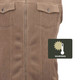 product variation OUTBACK TRADING Men's Calvin Brown Vest (29901-BRN) image