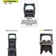 product variation NIGHT FISION Optics Ready Yellow Front Ring Stealth Night Sight Set for Canik Mete SF & TP9 Pistols (CNK-029-187-250-YGZG) image