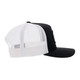 product variation HOOEY John Wayne 5-Panel White/Black Trucker Cap (2364T-BKWH) image