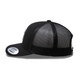 product variation HOOEY Sterling 6-Panel Gray Hooey Logo Black Trucker Cap (2105T-BK) image