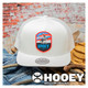 product variation HOOEY Cheyenne 5-Panel Hooey White/Blue Patch White/Red Trucker Cap (2344T-WH) image