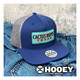 product variation HOOEY Cactus Ropes 5-Panel Blue/Gray Rectangle Patch Navy/Gray Trucker Cap (CR082) image