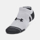 product variation UNDER ARMOUR Unisex Performance Tech Mod Gray/Jet Gray 6-Pack No Show Socks (1386243-011) image